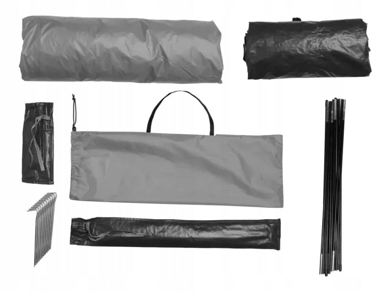 CAMPING TENT 2-PERSON CRIVIT 260 x 130 x 106 cm Grey Tropic Brand Crivit
