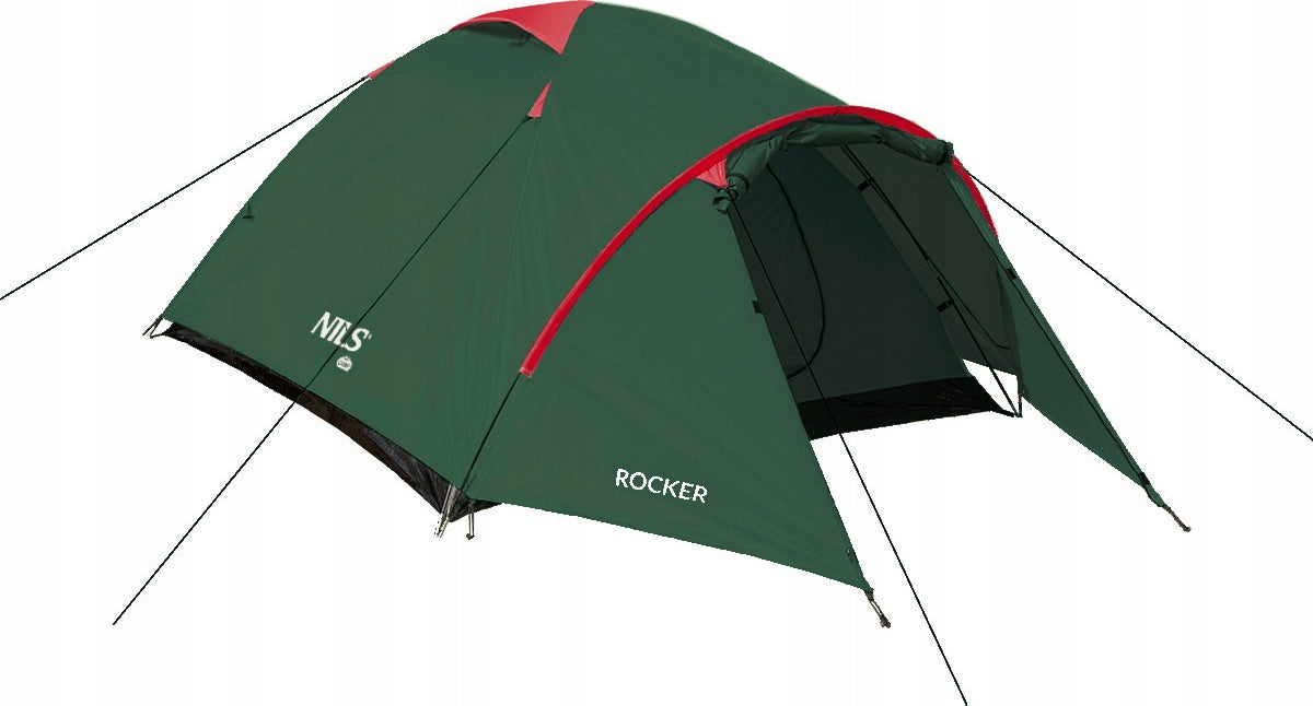 CAMPING TENT 3 PERSONS NILS CAMP ROCKER 345 x 210 x 130 cm Brand Nils Camp