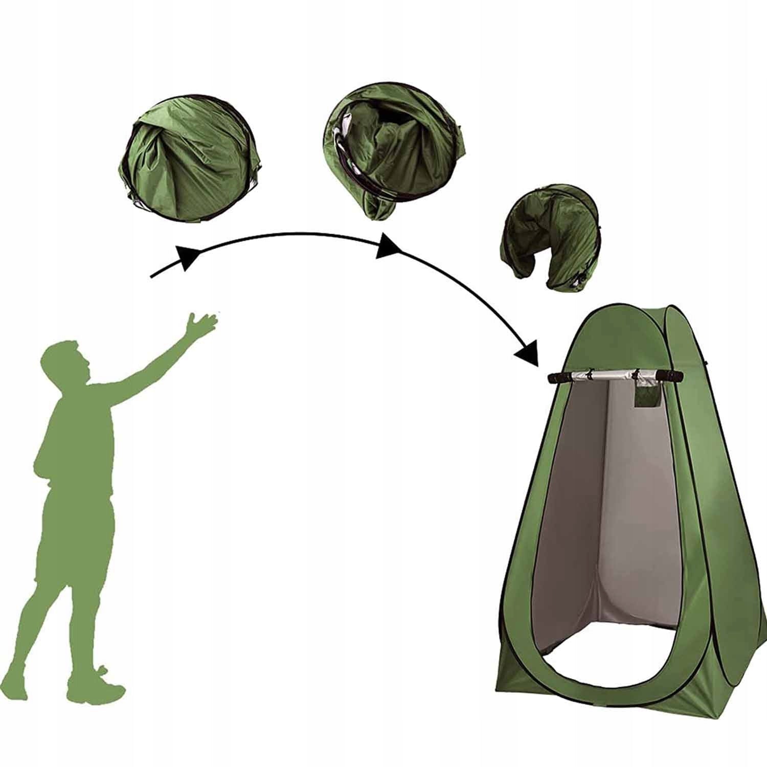 CAMPING TENT SHOWER CHANGING ROOM 150X150X190 CM Waterproofness other