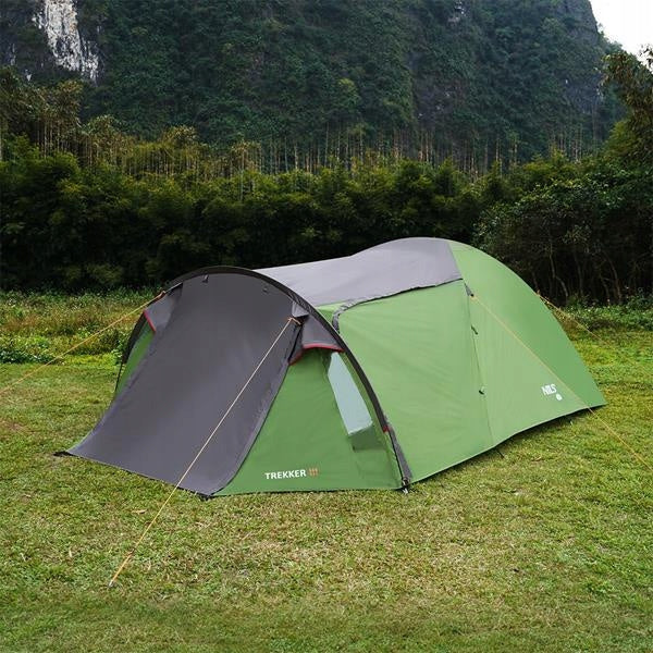 CAMPING TENT TOURIST TREKKER III NILS CAMP NC6312 390X210X130CM Additional features pockets vestibule