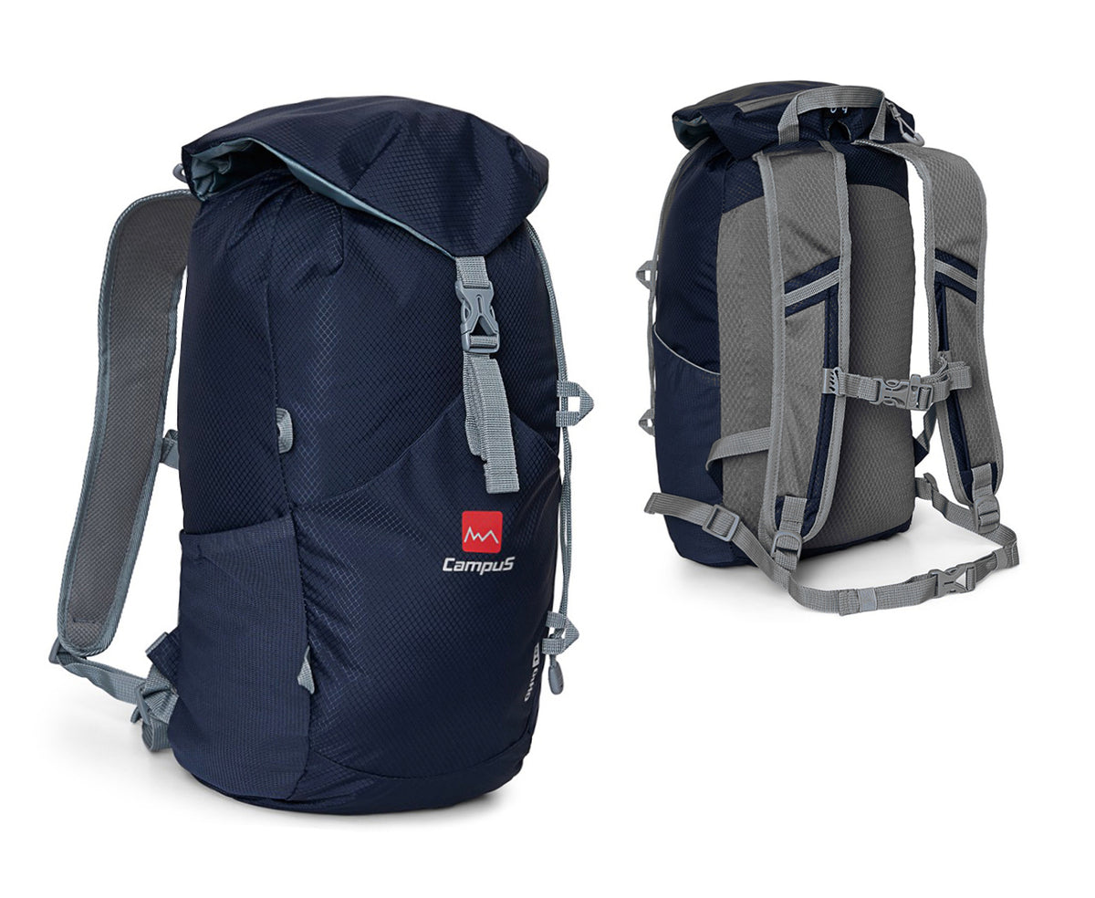 CAMPUS OHIO SMALL ULTRALIGHT URBAN TREKKING BACKPACK 15L Brand Campus