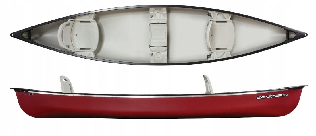 CANADIAN CANOE SEAT WITH BACKRESTS EXPLORER 14.6 DLX PELICAN