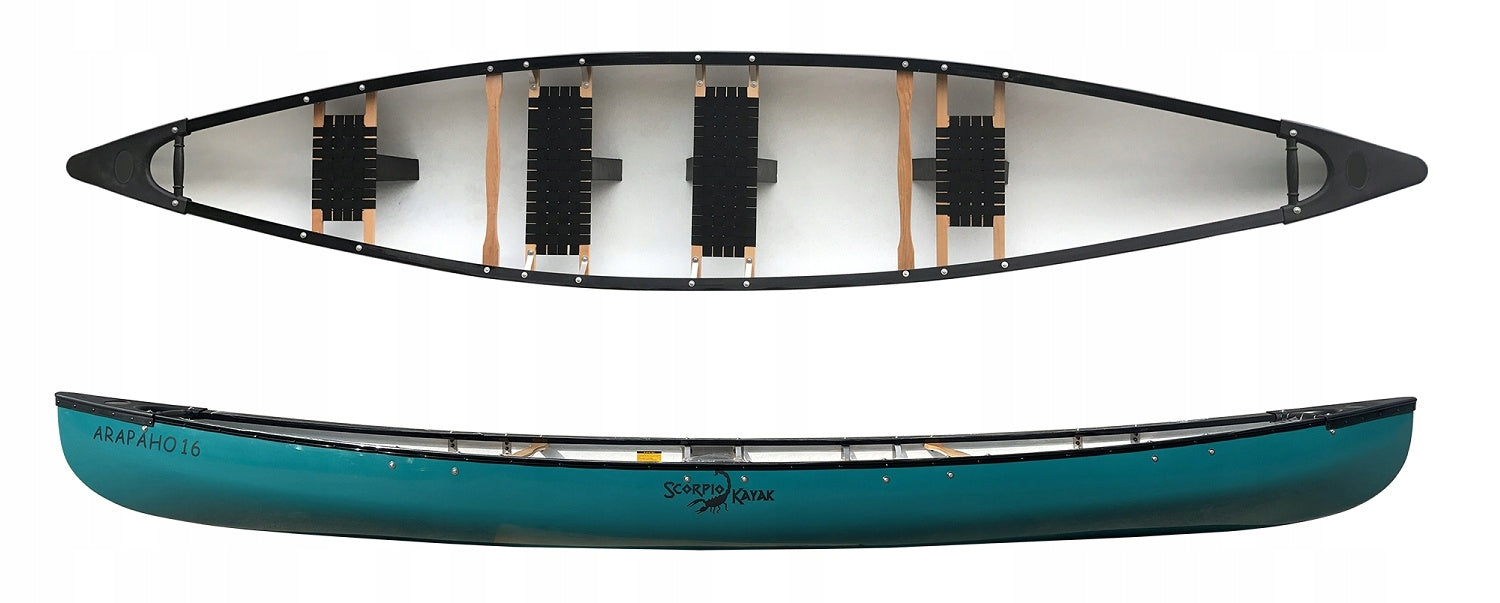 CANADIAN KANU CANOE ARAPAHO 16 XL SOLID FAMILY STABLE ROOMY