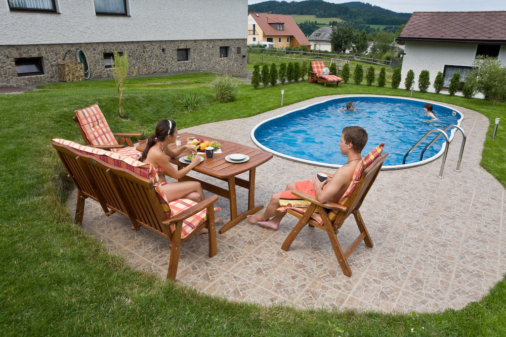 CANADIAN POOL 9,1x4,6x1,22!!! Z1 Height 120 cm