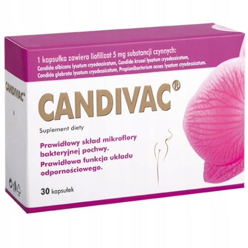 CANDIVAC oral capsules candida candidiasis 30 capsules