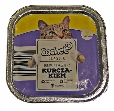 CANNED cat DELICACY Cachet with fish 100g EAN (GTIN) 4061458039406