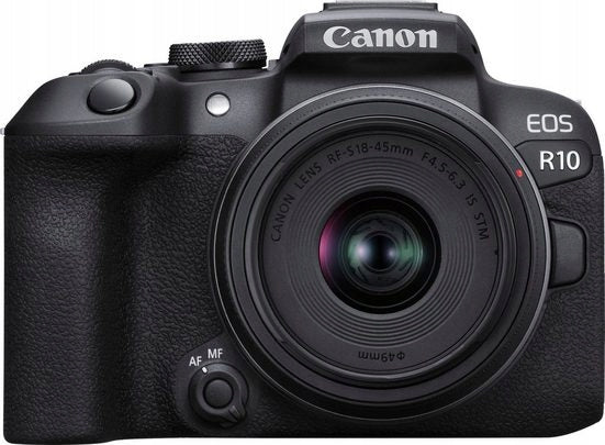 CANON EOS R10 + 18-45 mm f/4.5-6.3 IS STM - NEW