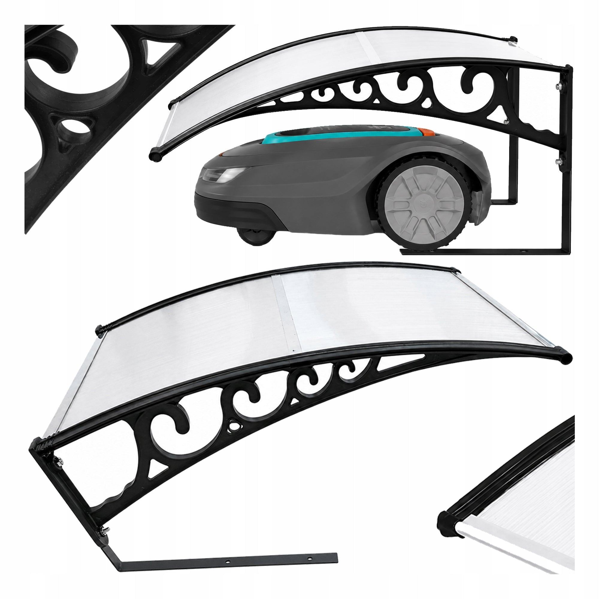 CANOPY FOR ROBOT MOWER GARAGE MOWER SOLID CANOPY COVER 100X80