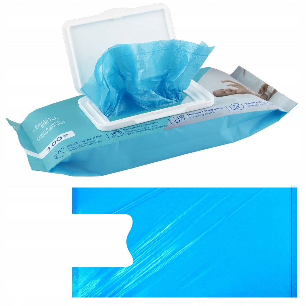 CANPOL FRAGRANCE Diaper Bags Used Diapers 100 pcs. 70/003 x2 Manufacturer code 70/003
