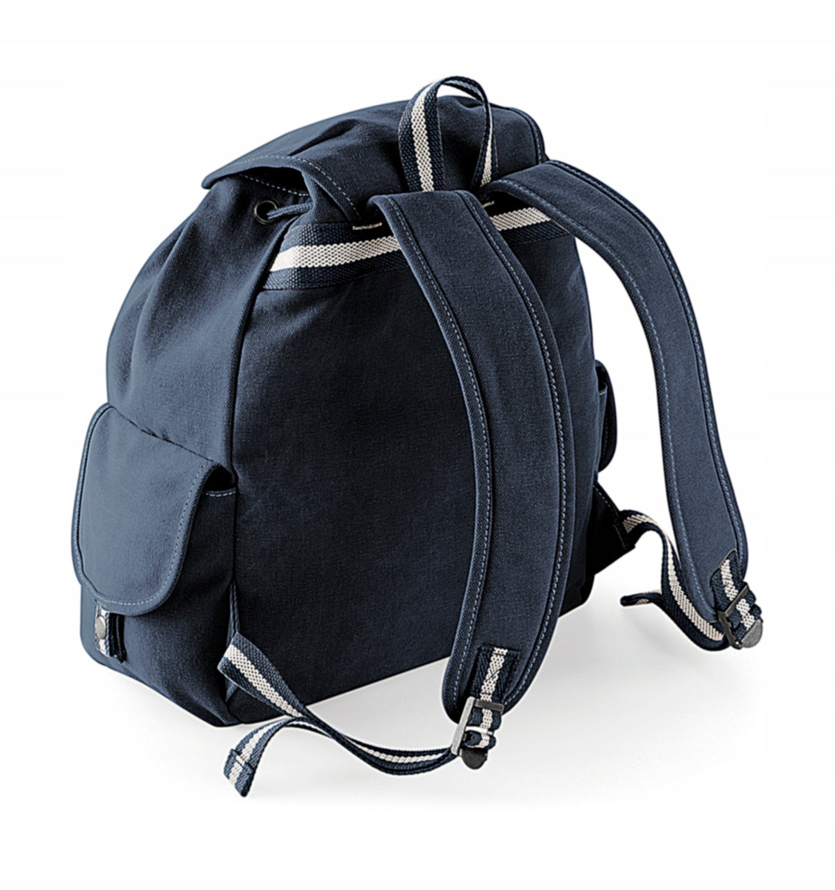 CANVAS BACKPACK VINTAGE CANVAS QUADRA VINTAGE OXFORD NAVY Brand no brand