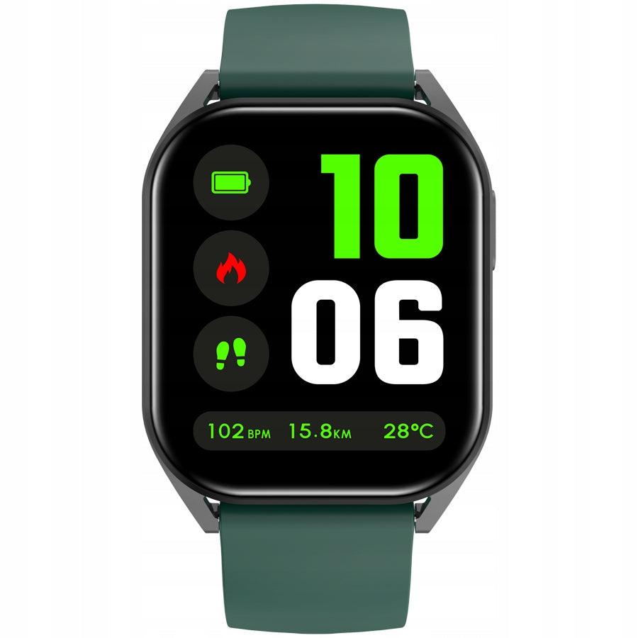 CANYON Smartwatch Chatter SW 58 BT CALL Black and Green