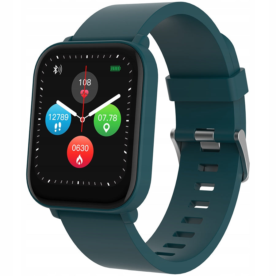 CANYON Smartwatch Easy SW 54 Green 1.7" GPS Heart Rate Monitor Smartwatch Brand Canyon