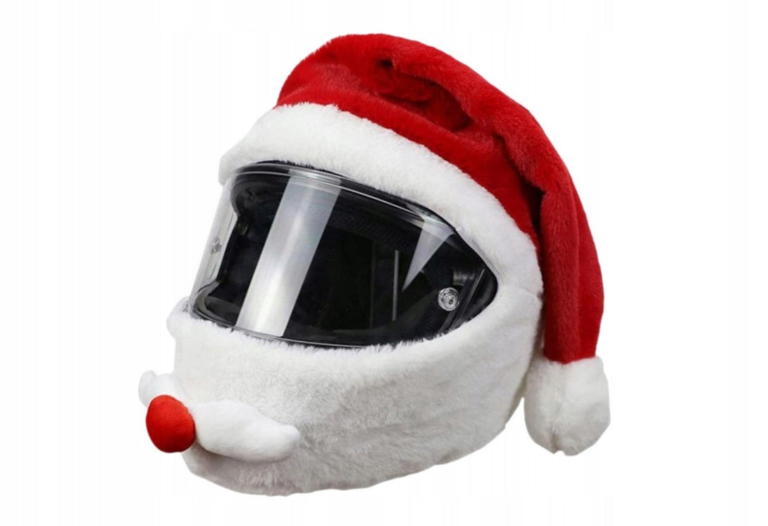 CAP COVER FOR MOTORCYCLE HELMET SANTA CLAUS Manufacturer's catalog number Ozdoba na kask czapka