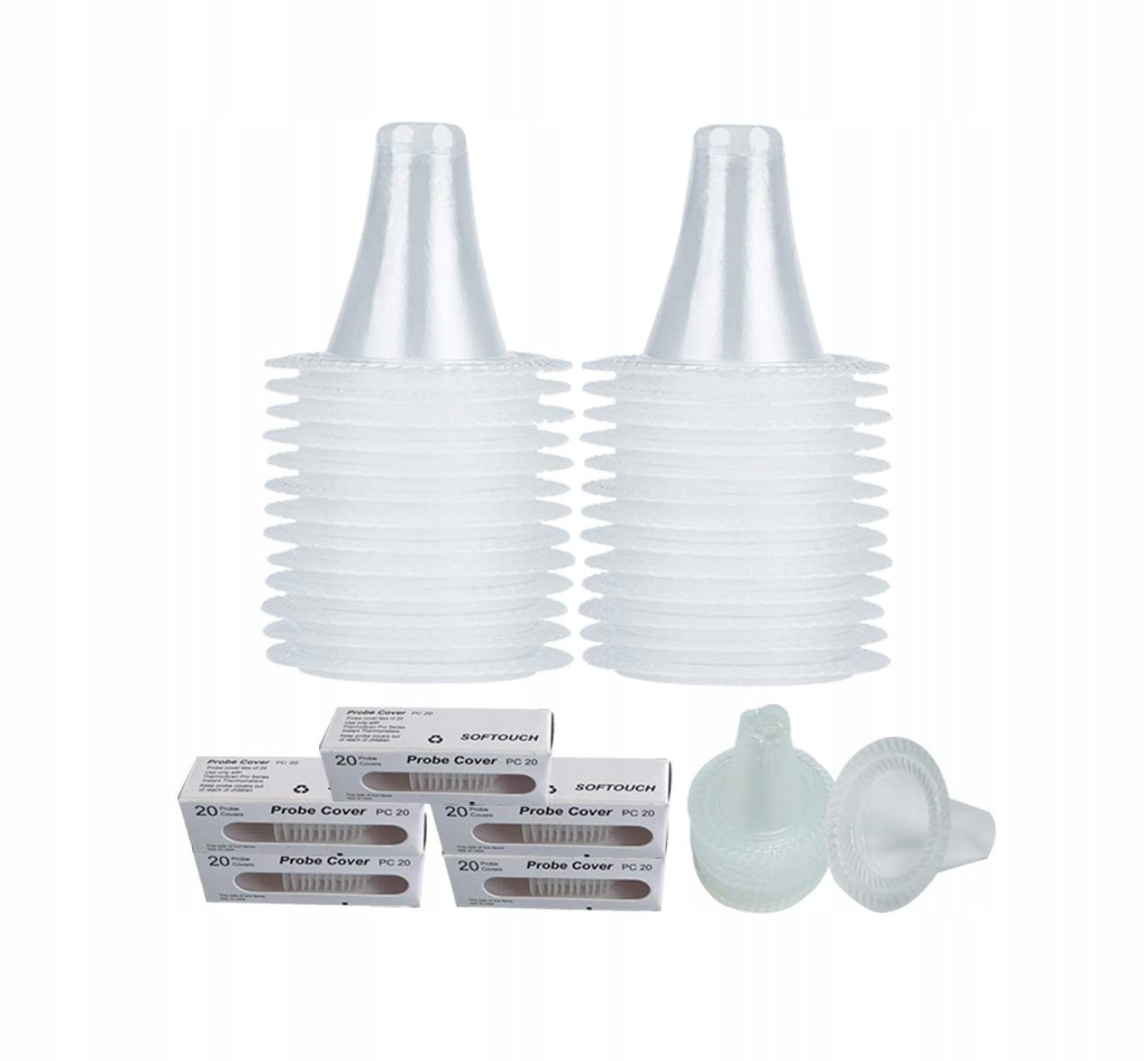 CAPS DISPOSABLE PROTECTIVE CAPS FOR EAR THERMOMETER BRAUN 100 PCS