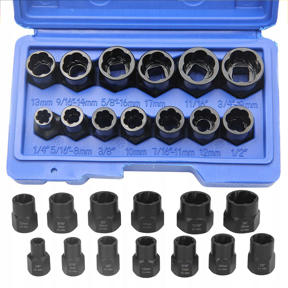 CAPS FOR DAMAGED MACHINED NUTS UNSCREWING UNSCREWERS