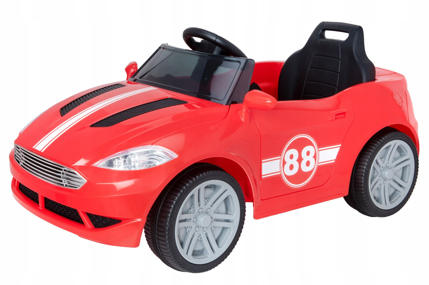 CAR BATTERY CAR FOR CHILDREN ELECTRIC CONVERTIBLE LED DŹW Brand Evo