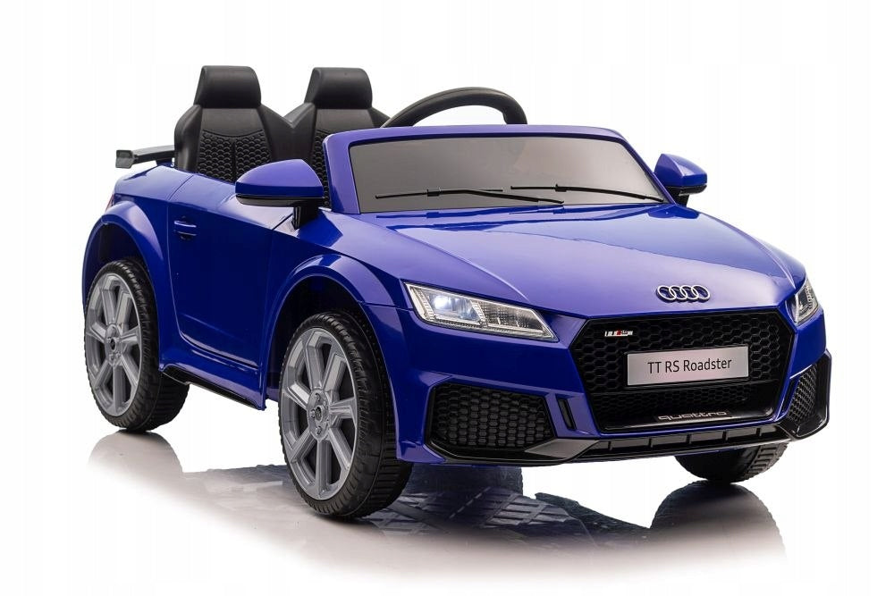 CAR BATTERY ELECTRIC CAR AUDI TT RS LED REMOTE CONTROL WHEEL EVA LEATHER Packaging status original
