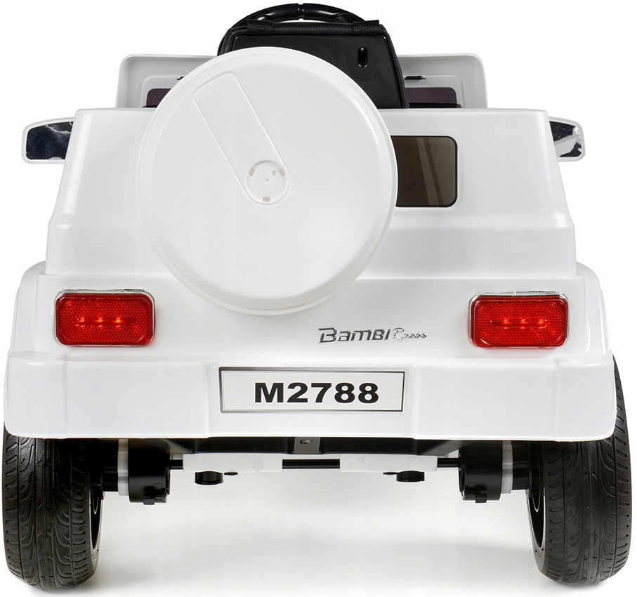 CAR BATTERY HL1058 ELECTRIC MUSIC REMOTE CONTROL WHITE CAR Vehicle length 103 cm