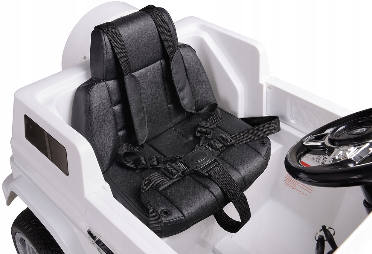 CAR BATTERY HL1058 ELECTRIC MUSIC REMOTE CONTROL WHITE CAR Vehicle width 70 cm