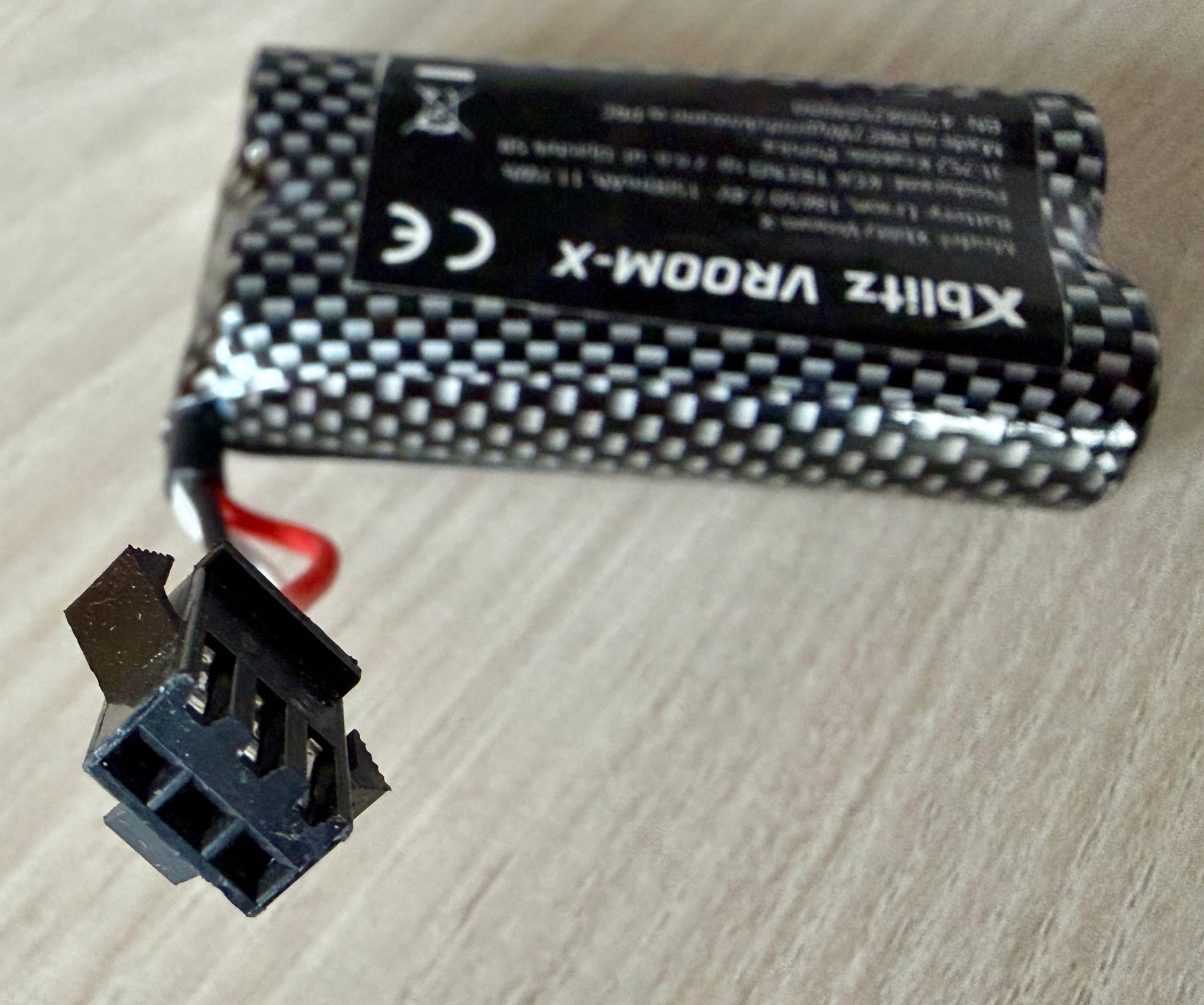 CAR BATTERY RC BATTERY 18650 Li-ion 7,4V 1500mAh Xblitz VROOM BLAZE Brand Xblitz