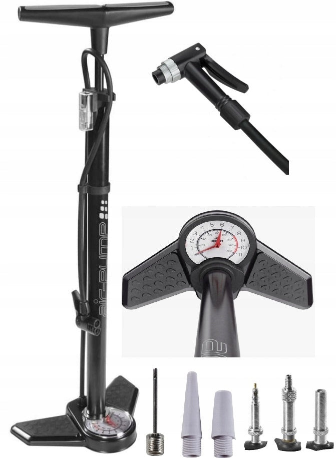 CAR BICYCLE PUMP WITH PRESSURE GAUGE FLOOR WORKSHOP TIP Manufacturer code 383244-2110