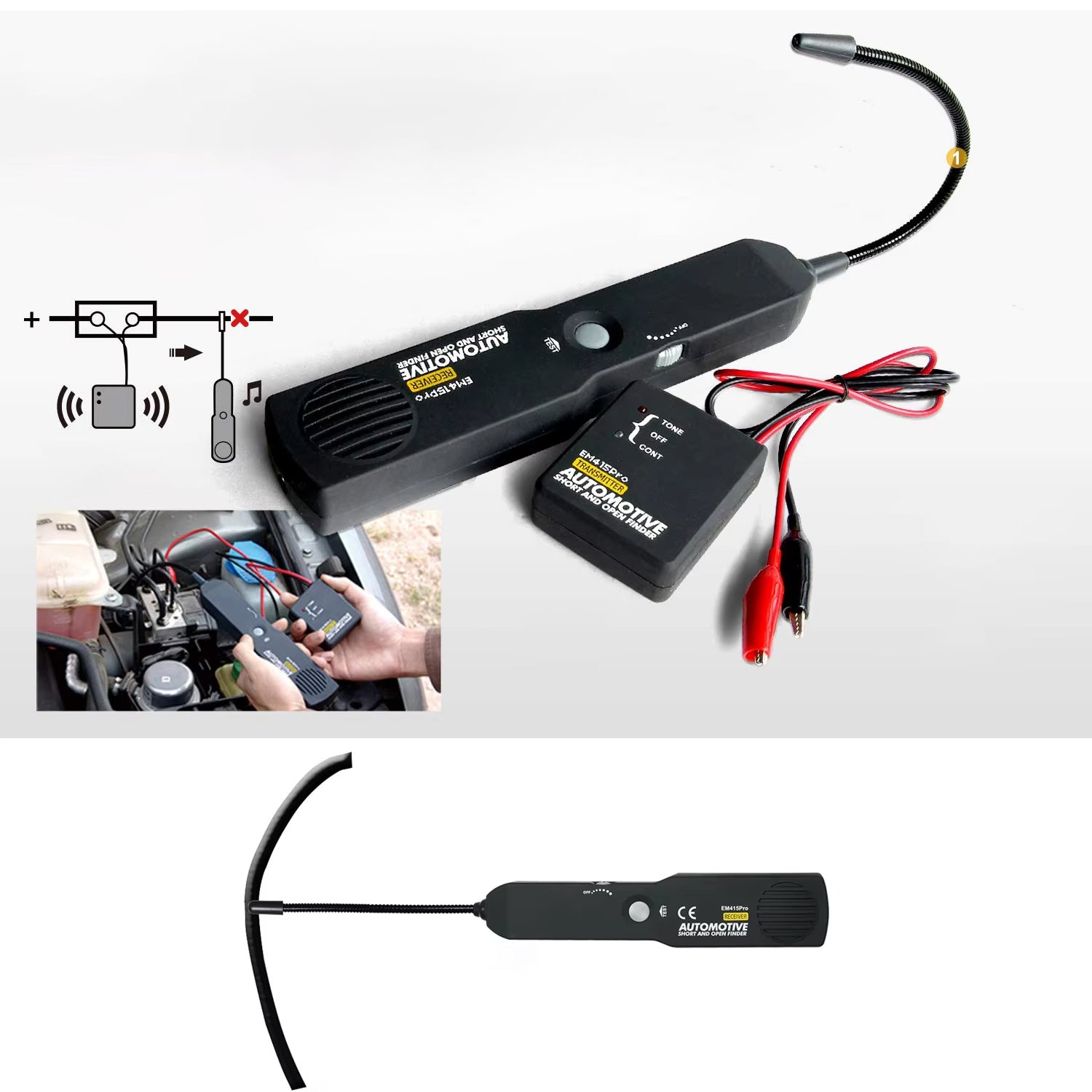 CAR CABLE INSTALLATION TESTER SHORT CIRCUIT WIRE CONTINUITY METER Brand no brand