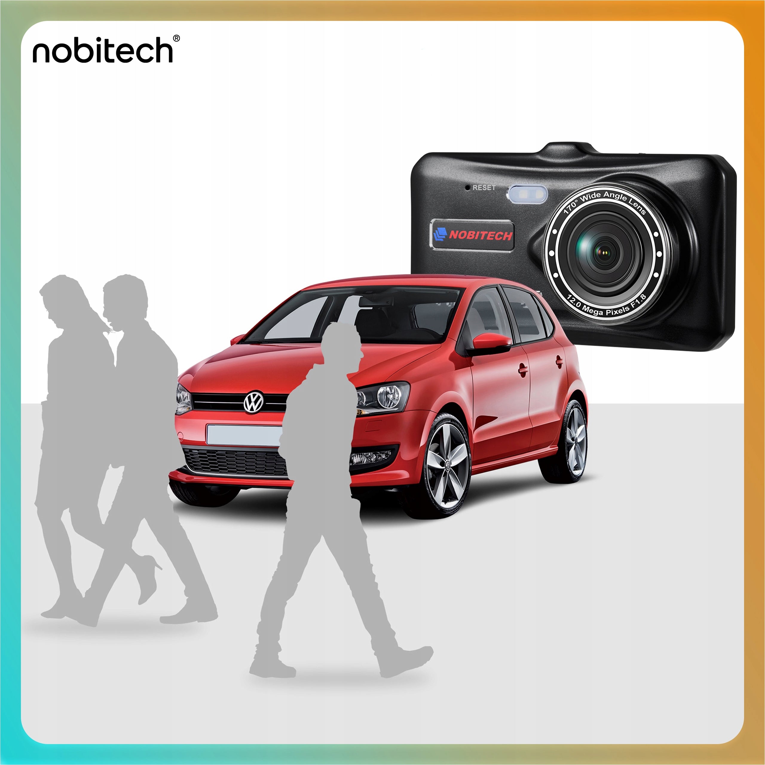 CAR CAMERA CAR VIDEO RECORDER FRONT FULLHD TOUCH SCREEN Manufacturer code Kamera samochodowa CC01-BK