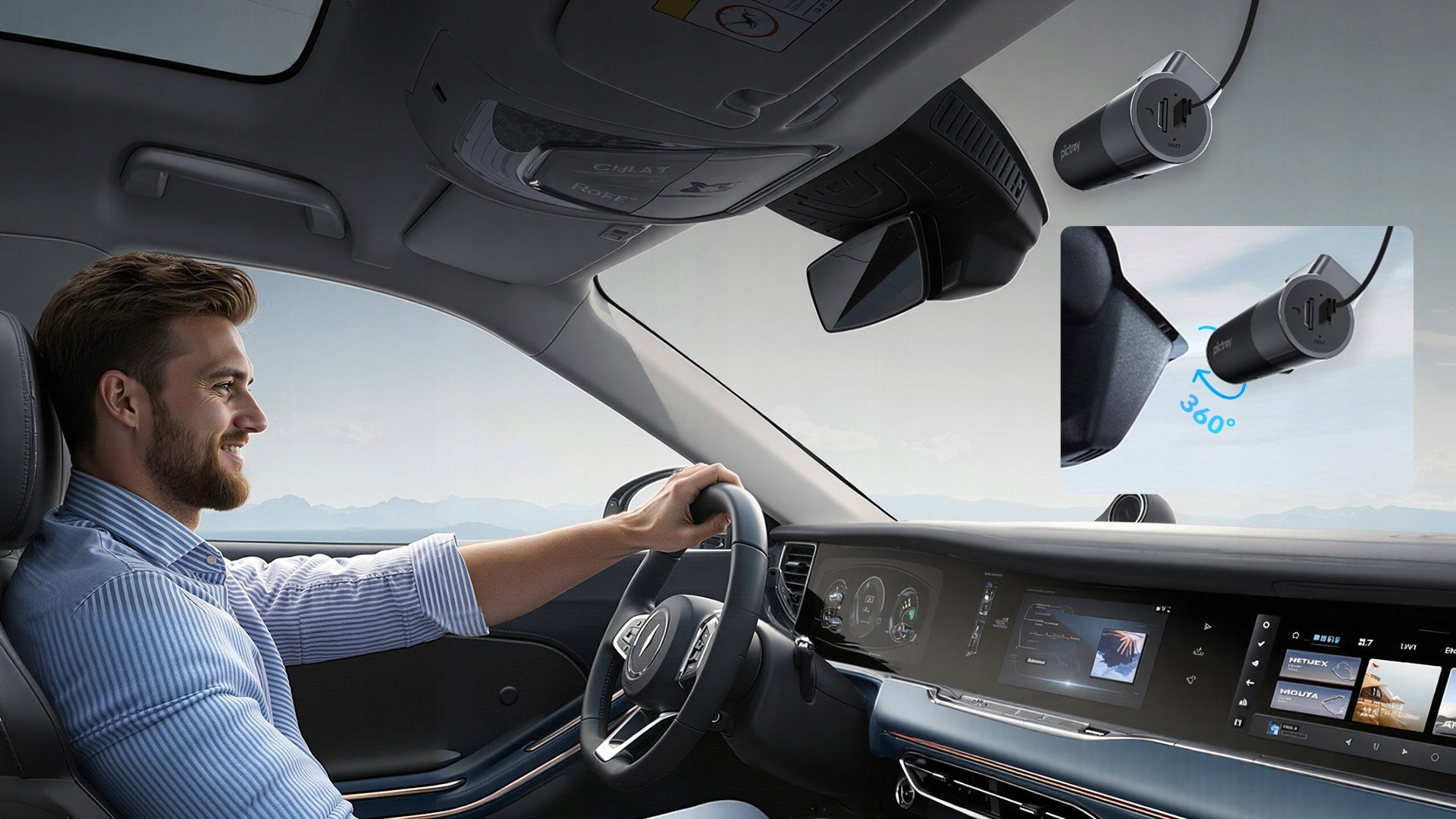 CAR CAMERA DDPAI Pictrey M2 VIDEO RECORDER 2K QHD WDR WiFi WITH APP Manufacturer code DDPAI Pictrey M2