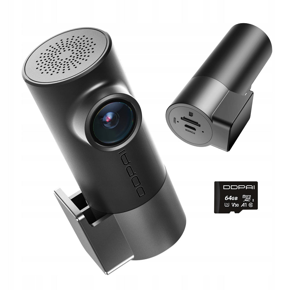 CAR CAMERA DDPAI VIDEO RECORDER MINI Pro 4K NightVIS WIFI6 + 64GB