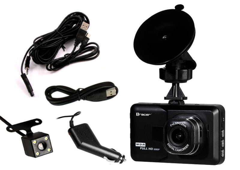 CAR CAMERA DRIVING RECORDER REVERSING CAMERA FRONT REAR Full HD PL