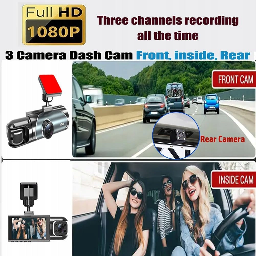 CAR CAMERA FULL HD 1080P DUAL CAMERA VIDEO RECORDER CENTER Brand R2
