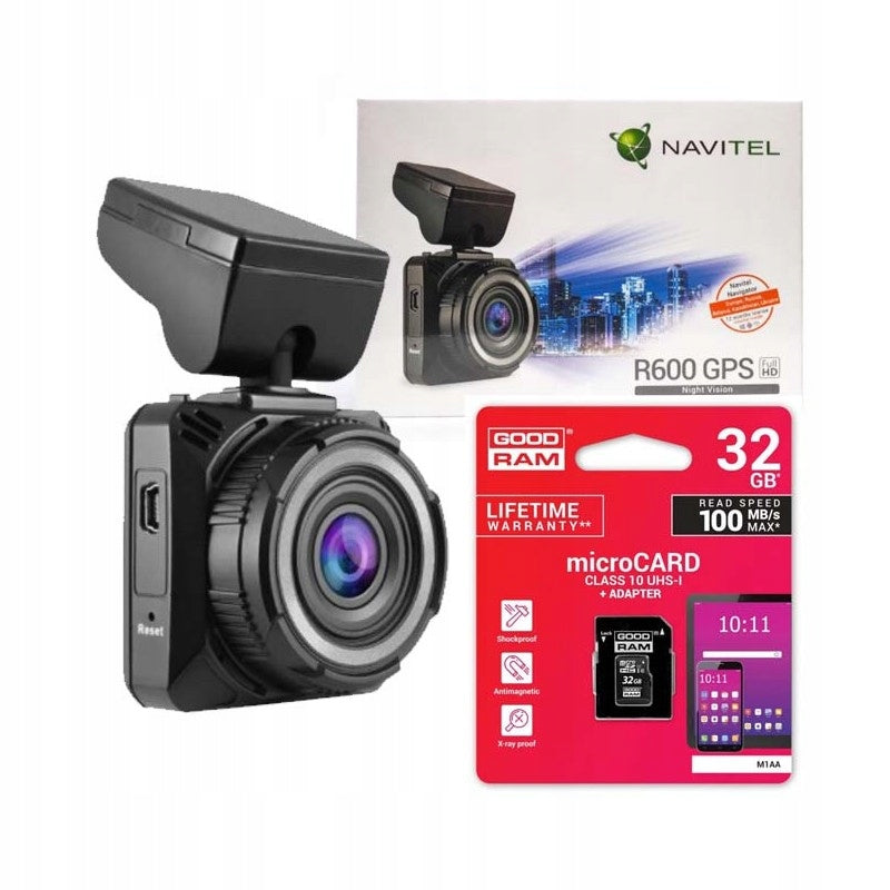 CAR CAMERA RECORDER NAVITEL R600 GPS 32G
