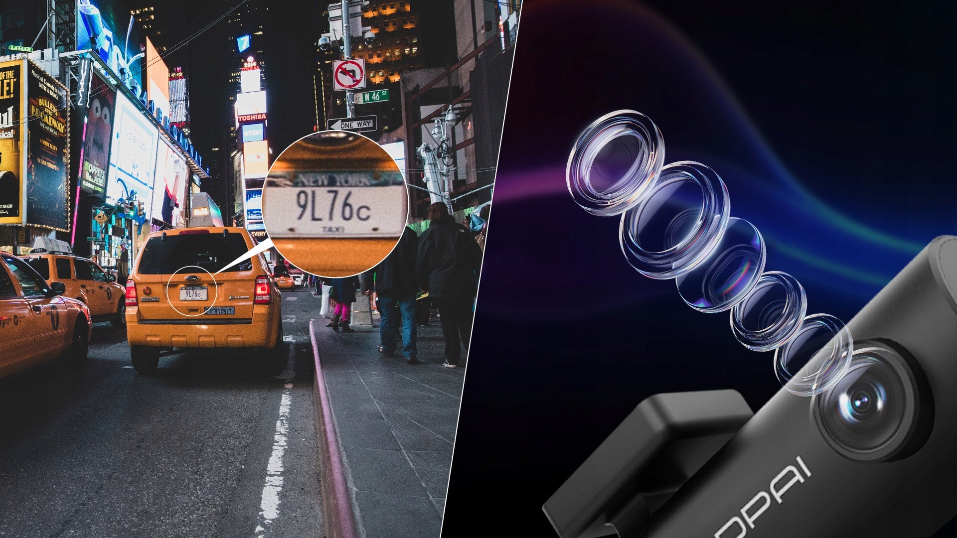 CAR CAMERA VIDEO RECORDER DDPAI MINI Pro 1296P 140° WiFi APP Model DDPAI MINI PRO