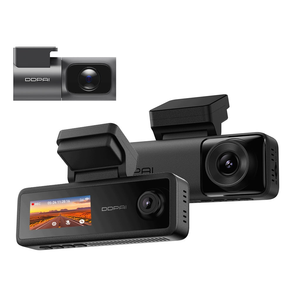 CAR CAMERA VIDEO RECORDER DDPAI N4T Pro 4K HDR FRONT REAR INTERIOR