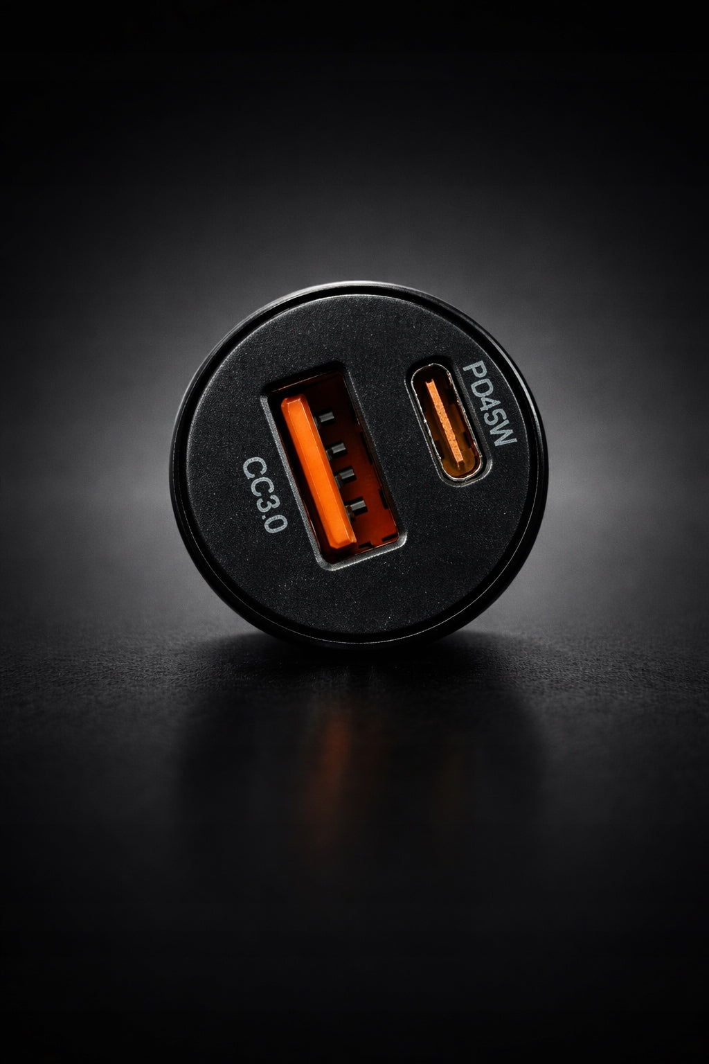 CAR CHARGER FAST CHARGING USB-C USB-A PD QC STRONG 45W Manufacturer code 76-035#