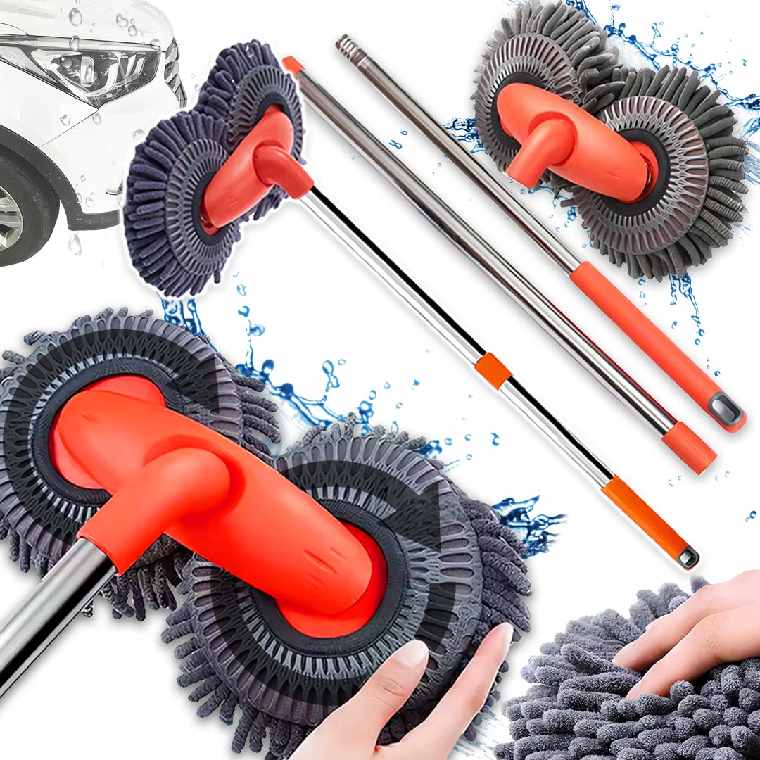CAR CLEANING BRUSH TELESCOPIC MICROFIBER 115 CM