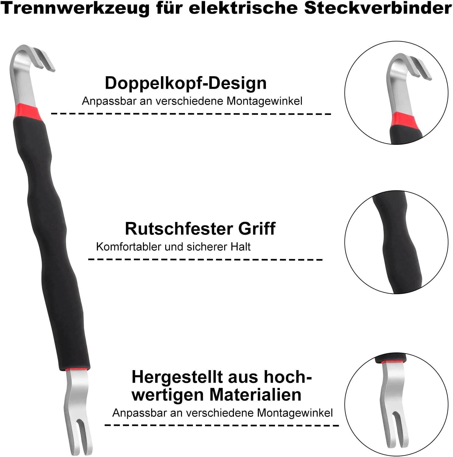 CAR CONNECTOR UNLOCKING TOOL 19CM SET OF 2PCS Manufacturer code NARZĘDZIE ZŁĄCZA SAMOCHODOWE ODBLOKOWYWA