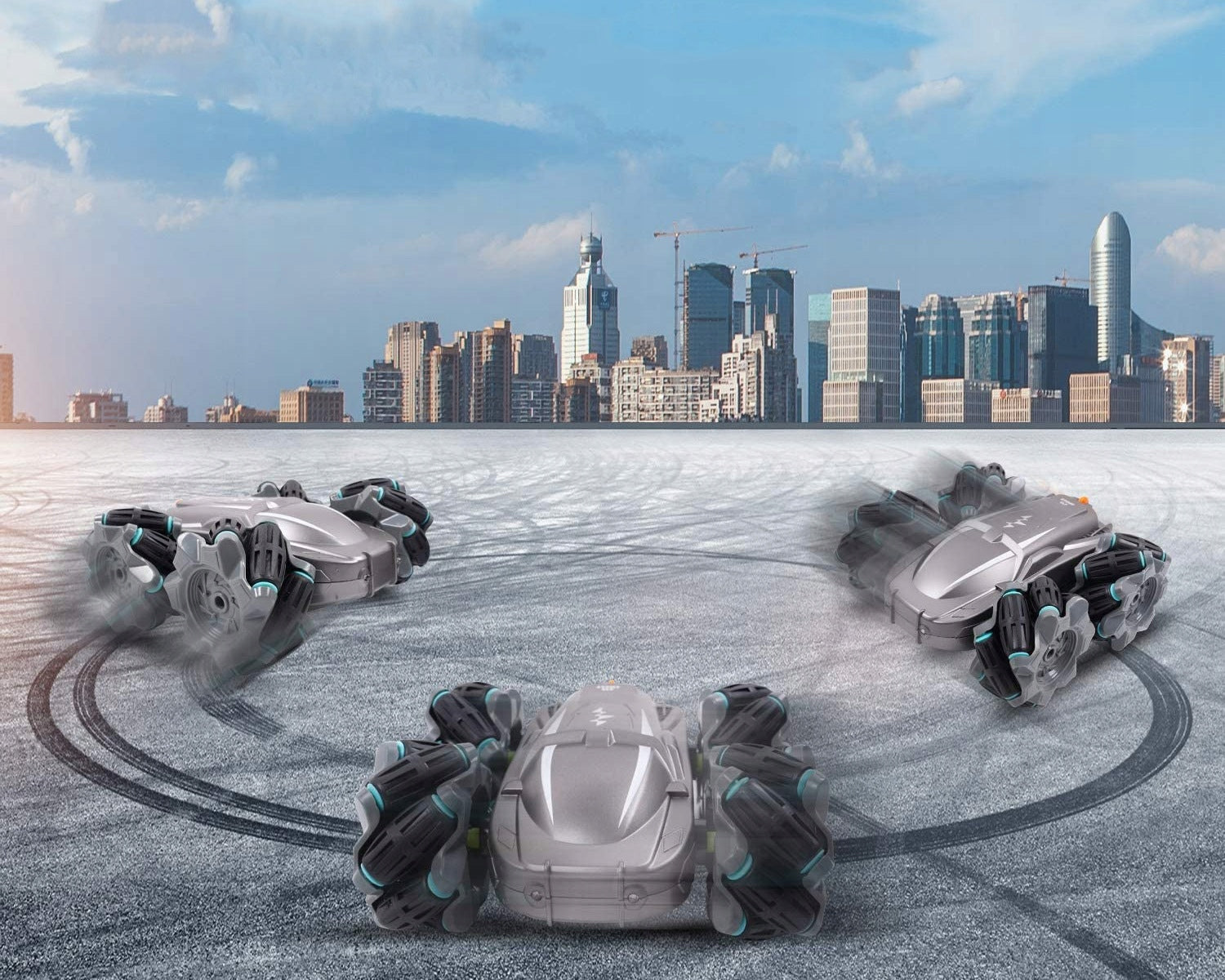 CAR CONTROLLED BY HAND GESTURES +PILOT - CAR 4X4 GIFT FOR CHILDREN Packaging status original