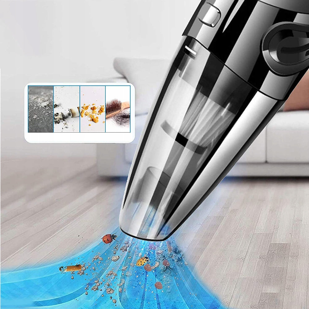 CAR CORDLESS HANDHELD VACUUM CLEANER 120W 6000PA FAST CHARGING Packaging status original