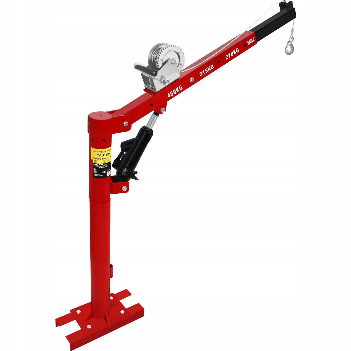 CAR CRANE HDS ROTARY LIFT WITH WINCH 450KG PER CAR Minimum lifting height 780 mm