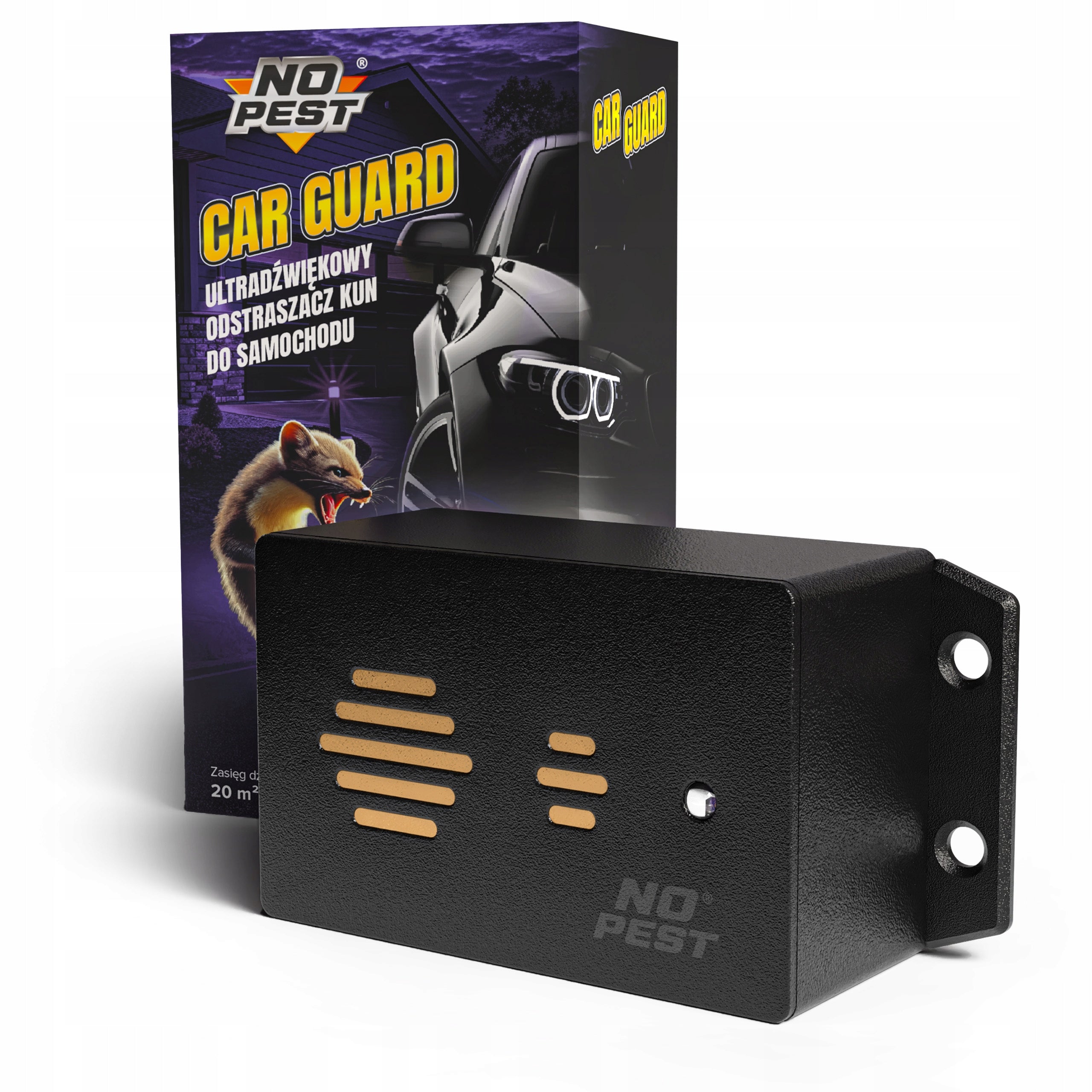 CAR DETERRENT KUN MICE RATS ULTRASONIC CAR GUARD NO PEST Manufacturer code ODSTRASZACZ NA KUNY SZCZURY GRYZONIE DO AUTA