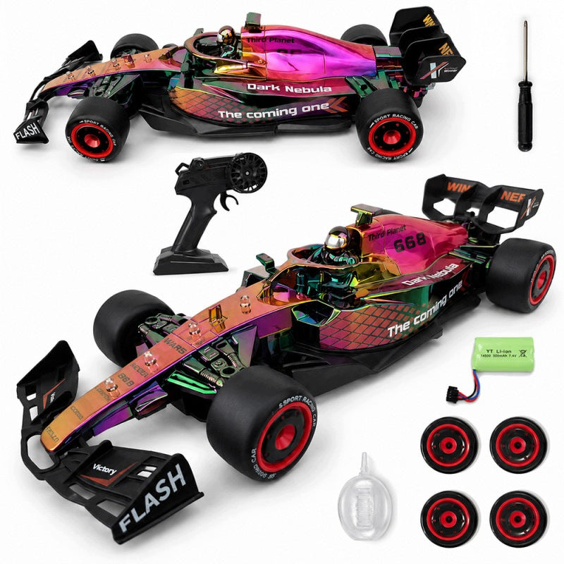CAR DRIFT F1 RC 1:12 REMOTE CONTROLLED DRIFT LED REMOTE CONTROL 4 DRIFT WHEELS