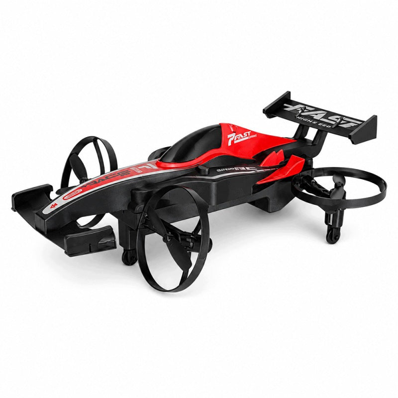 CAR DRONE RC 2IN1 FLYING DRIVING LED PILOT STUNTS 360° USB 14+ Brand no brand