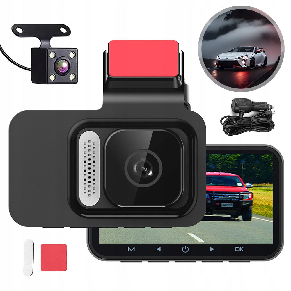 CAR DVR WITH NIGHT VISION 1080P HD WIFI CAMERA FOR CARS