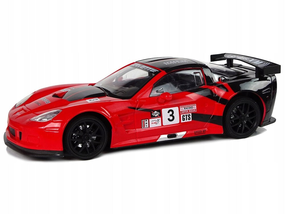 CAR FOR RADIO CORVETTE C6.R RED 9727 *6631* Material plastic