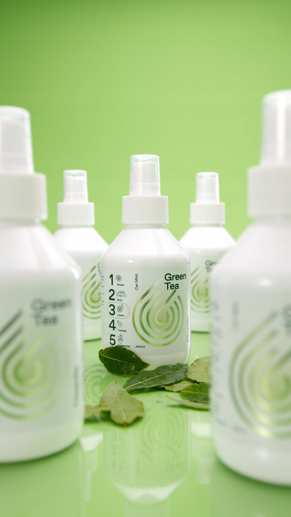 CAR FRAGRANCE CLEANTLE CAR MIST GREEN TEA Fragrance Mist Freshener Manufacturer Cleantle