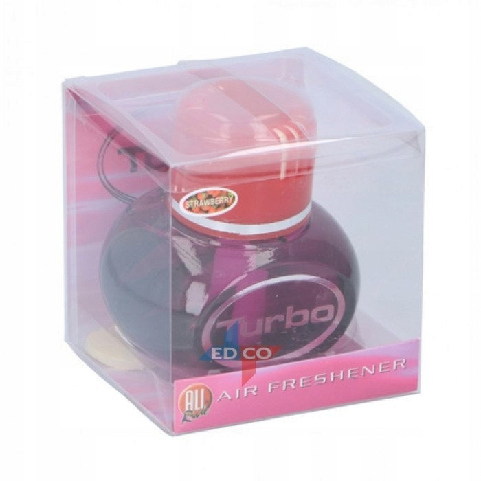 CAR FRAGRANCE FRESHENER ALL RIDE TURBO STRAWBERRY 150ml POPPY