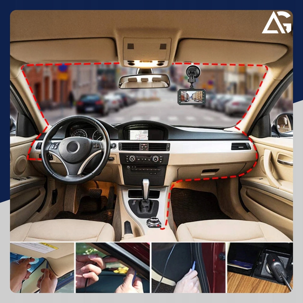CAR FRONT CAMERA CAR VIDEO RECORDER + REVERSING CAMERA Packaging status original