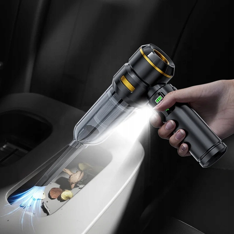 CAR HANDHELD VACUUM CLEANER 250W 20000PA BLOWER 2IN1 BATTERY 6000MAH Packaging status original