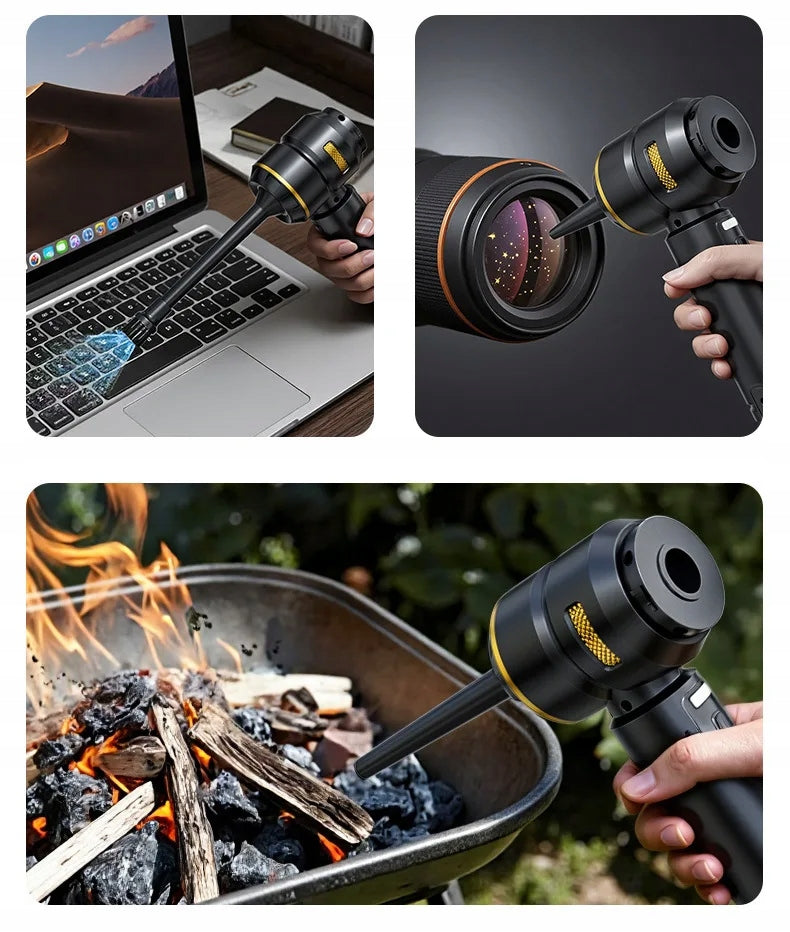 CAR HANDHELD VACUUM CLEANER 250W 20000PA BLOWER 2IN1 BATTERY 6000MAH Power supply rechargeable battery